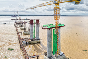 Cầu vượt sông 8.000 tỷ xoá bỏ toàn bộ các bến phà lâu đời, rút ngắn khoảng 80km từ miền Tây đến TP. HCM: Thi công xuyên lễ nỗ lực hoàn thành