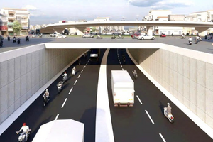 Thành phố giàu nhất Việt Nam bắt đầu thi công hầm chui nghìn tỷ, tuổi thọ lên tới 100 năm