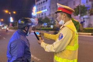 Hơn 3.200 tài xế vi phạm nồng độ cồn trong ngày đầu năm mới 2026