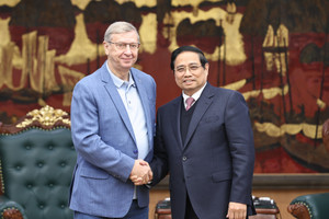 Thủ tướng Phạm Minh Chính tiếp Chủ tịch tập đoàn kinh tế tư nhân lớn nhất của Nga