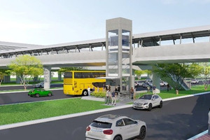 TP. HCM khởi công lắp đặt 8 thang máy tại 7 cầu vượt bộ hành dọc tuyến Metro số 1