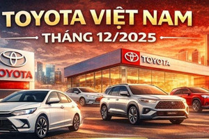 Bán gần 72.000 xe, hybrid tăng trưởng 58% trong năm 2025: Một hãng ô tô tiếp tục giữ vị thế dẫn đầu thị trường Việt