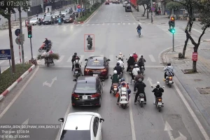 Danh sách 342 phương tiện bị phạt nguội qua camera AI ở Hà Nội