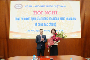 Ngân hàng Nhà nước bổ nhiệm Cục trưởng Cục Quản lý, giám sát tổ chức tín dụng