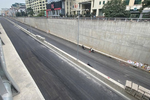 Trước Tết Nguyên đán, chính thức thông xe hầm chui gần 800 tỷ qua nút giao trọng điểm phía Nam Hà Nội