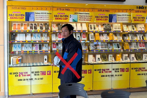 Bắt nóng Vũ Xuân Sang SN 1993 trộm 9 chiếc điện thoại ở Thế Giới Di Động