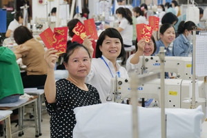 Công ty hơn 40.000 lao động ở Đồng Nai chi 600 tỉ đồng thưởng Tết cho lao động