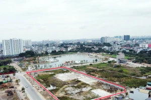 Cảnh khu đất 'view' công viên, hồ điều hòa ở Hà Nội sắp xây 450 căn hộ NƠXH