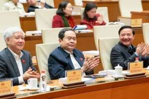 Thông qua danh sách 122 nhân sự được giới thiệu ứng cử đại biểu Quốc hội chuyên trách khóa XVI