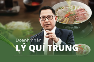 Từ Phở 24 đến giảng đường: Cuộc trở về tĩnh lặng của doanh nhân Lý Quí Trung
