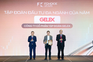 GELEX được vinh danh là tập đoàn đầu tư đa ngành của năm