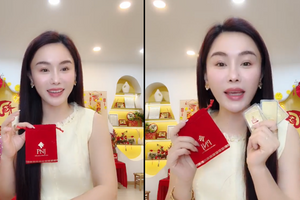 Nữ MC livestream tặng 30 chỉ vàng gây sốt cộng đồng mạng, hóa ra là 'phú bà' miền Tây nổi tiếng