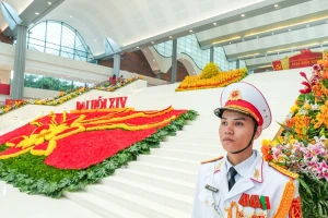 Bên trong nơi diễn ra Đại hội XIV của Đảng