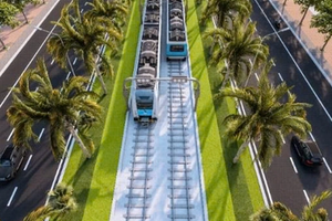 Chọn tập đoàn Trung Quốc phát triển dự án tàu điện đầu tiên tại đặc khu lớn bậc nhất Việt Nam