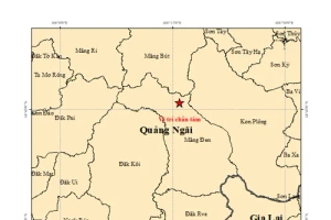 Liên tiếp xảy ra động đất nhỏ ở nhiều tỉnh/thành phố