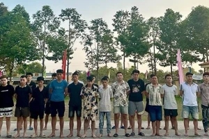 Đồng Tháp bắt giữ 27 người nhập cảnh trái phép từ Campuchia