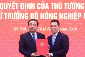 Thủ tướng bổ nhiệm ông Đặng Ngọc Điệp làm Thứ trưởng Bộ Nông nghiệp và Môi trường