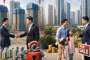 HoREA đề xuất cho phép chủ đầu tư bán nhà hình thành trong tương lai dù chưa giải chấp