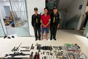 Khám xét khẩn cấp 18 địa điểm, bắt Nguyễn Huỳnh Vũ, thu giữ 21 khẩu súng, hơn 4.000 viên đạn