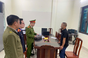 Bắt chủ xưởng Nguyễn Văn Hoài SN 1970