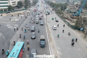 Hầm chui nút giao Giải Phóng - Kim Đồng sẽ thông xe ngày 10/2