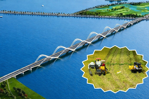 Việt Nam sắp có cầu vượt vịnh gần 4.000 tỷ kết nối vùng biển Tây Nam Bộ, đất nông nghiệp quanh vùng 'nổi sóng'