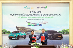 Vừa được FLC tiếp quản, Bamboo Airways hợp tác chiến lược cùng công ty tỷ USD của ông Phạm Nhật Vượng