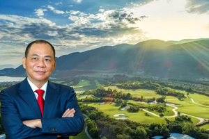 Tỷ phú Phạm Nhật Vượng khởi công sân golf 6 sao đẳng cấp thế giới, tọa lạc vịnh biển đẹp bậc nhất Việt Nam