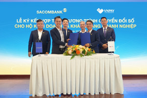 Sacombank hợp tác VNPAY cung cấp giải pháp thanh toán và nộp thuế số, ưu đãi miễn phí đến 3 năm