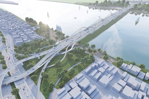 Tập đoàn Đạt Phương (DPG) trúng gói thầu gần 2.900 tỷ đồng thi công cầu Trần Hưng Đạo