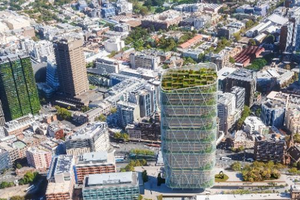 Sắp hoàn thành tòa nhà chọc trời lai gỗ 180m cao nhất thế giới