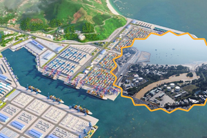 Trước Tết Nguyên đán, Việt Nam sẽ đón thêm 1 siêu cảng biển mới, vốn 1,8 tỷ USD, tọa lạc ngay chân đèo đẹp nhất cả nước