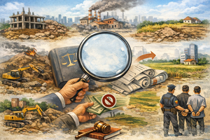 Từ 25/1/2026, 7 hành vi vi phạm đất đai sau có thể bị khởi tố