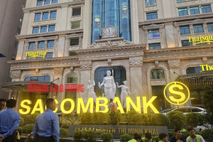 Sacombank có thể thu hơn 15.000 tỷ đồng từ đấu giá 32,5% cổ phần do VAMC nắm giữ
