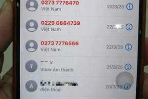 Công bố danh sách 32 số điện thoại lừa đảo, đề nghị toàn bộ người dân không nghe, không gọi lại, không kết bạn Zalo