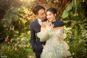 Lộ ảnh cưới 'nét căng' của Á hậu Phương Nhi và chồng thiếu gia trước giờ G