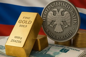 Quốc gia trụ cột BRICS tăng tốc phi USD hóa, dự trữ vàng và nhân dân tệ chạm đỉnh lịch sử