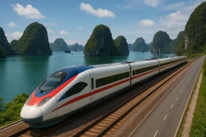 Tin mới về dự án đường sắt tốc độ cao Hà Nội - Quảng Ninh