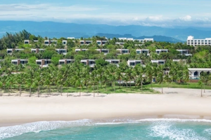 Việt Nam có khu nghỉ dưỡng xuất sắc nhất thế giới, nằm nép mình bên vịnh biển tự nhiên nguyên sơ hiếm có