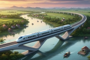 Tuyến đường sắt chiến lược kết nối đến tỉnh duy nhất có 3 mặt giáp biển nhận chỉ đạo mới từ Bộ Xây dựng