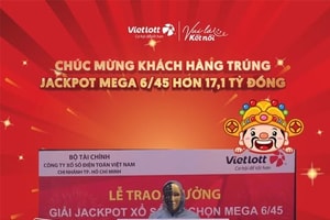 Ông T. trúng giải Jackpot trị giá hơn 17 tỷ đồng nhờ duy trì theo đuổi một bộ số suốt nhiều năm