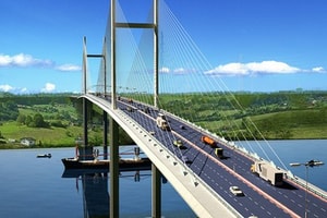 Sắp hợp long cầu dây văng tĩnh không cao nhất Việt Nam, nối thông miền Đông với miền Tây