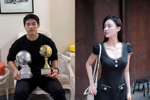 Xuất hiện hình ảnh cầu thủ nổi nhất U23 Việt Nam 'đeo nhẫn đôi' với Á hậu SN 2003