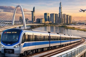 Chốt mốc thời gian động thổ tuyến metro Bến Thành - Thủ Thiêm