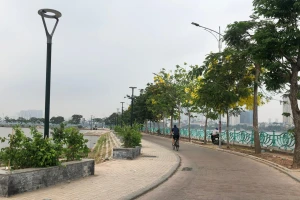 Hồ Tây sẽ có 27 sàn ngắm cảnh, quảng trường nổi và tuyến đường ven hồ rộng 24 m