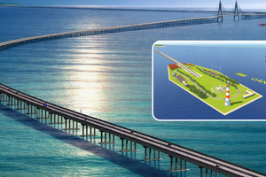 Việt Nam sẽ có công trình hầm - cầu vượt biển đầu tiên: Thiết kế độc đáo với hầm ngầm, 2 bên là đảo nhân tạo