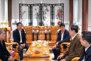 Chủ tịch Quốc hội Trần Thanh Mẫn thăm hỏi, tri ân các nguyên lãnh đạo Đảng, Nhà nước