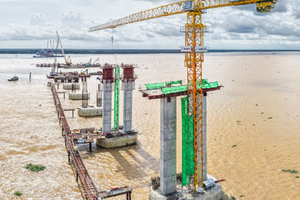 Cầu vượt sông 8.000 tỷ xoá bỏ toàn bộ các bến phà lâu đời, rút ngắn khoảng 80km từ miền Tây đến TP. HCM gặp khó