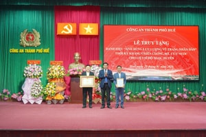 Truy tặng danh hiệu Anh hùng LLVTND thời kỳ kháng chiến chống Mỹ, cứu nước cho liệt sĩ Đỗ Ngọc Huyền