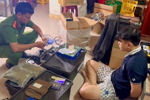 Đột kích ngôi nhà số 745 Trường Chinh, bắt giữ Đỗ Hữu Duy sinh năm 2003